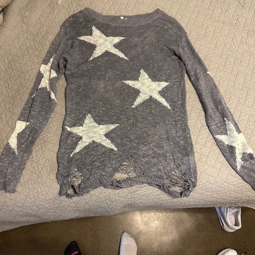 womens Star sweater